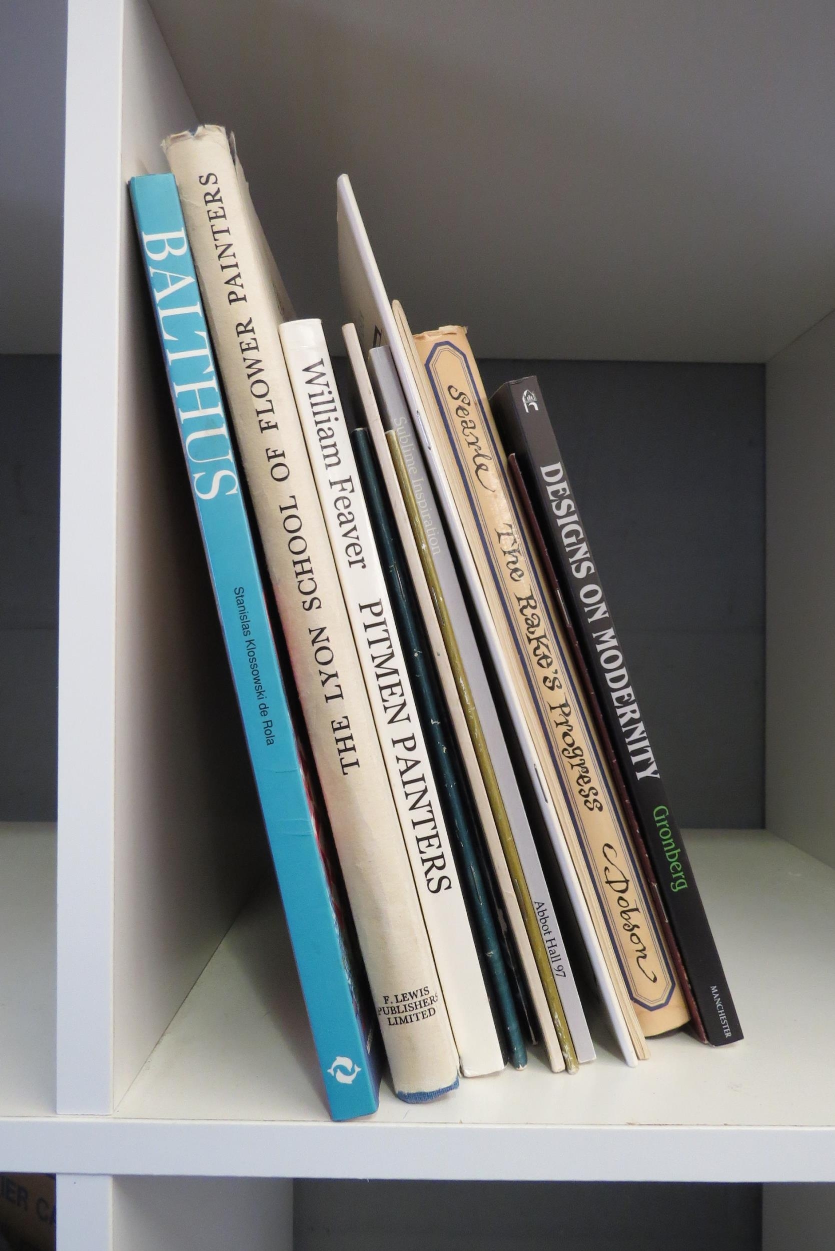 Thirteen various art books, booklets and catalogues, including Ronald ...