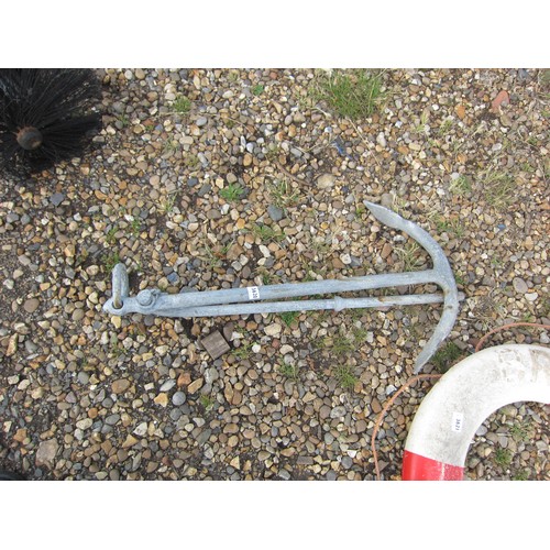 3620 - A galvanised anchor