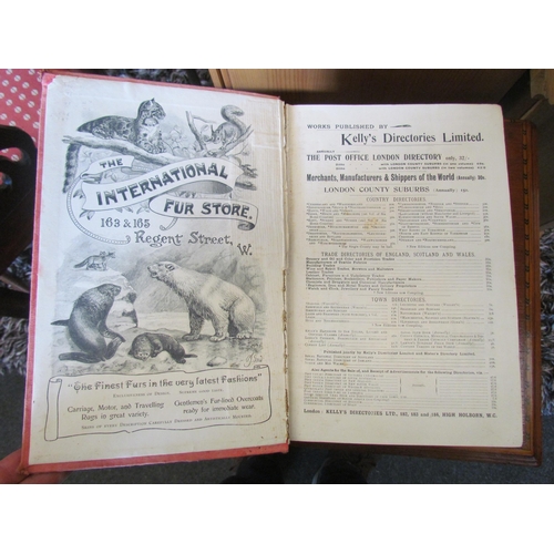 1229 - Kelly's Directory of Norfolk & Suffolk, 1904, two folding maps as called for