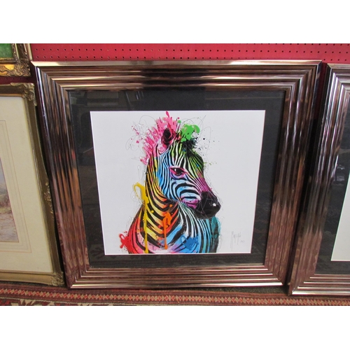 1245 - MURCIANO: A framed mixed media 