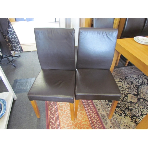 1290 - A set of eight Habitat dining chairs