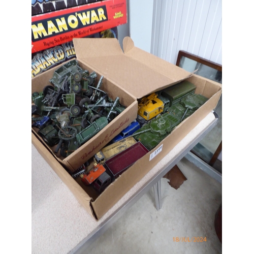 2399 - A box of dinky toys