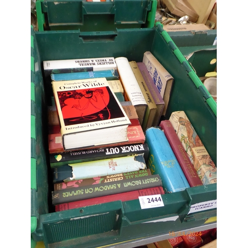 2444 - A box of books, Oscar Wilde     (Reoffer)