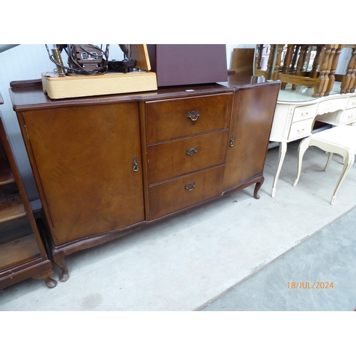 2469 - A 1930's mahogany sideboard