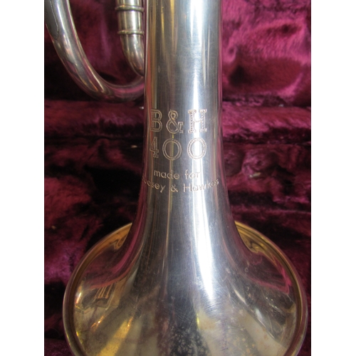 1374 - A B&H 400 trumpet made for Boosey & Hawkes, cased