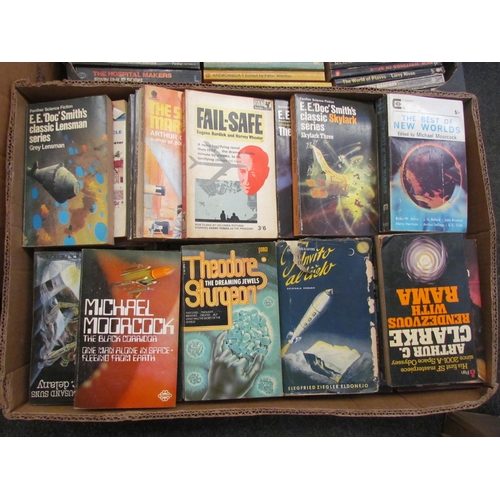 1414 - Three boxes of science fiction to include: James White 