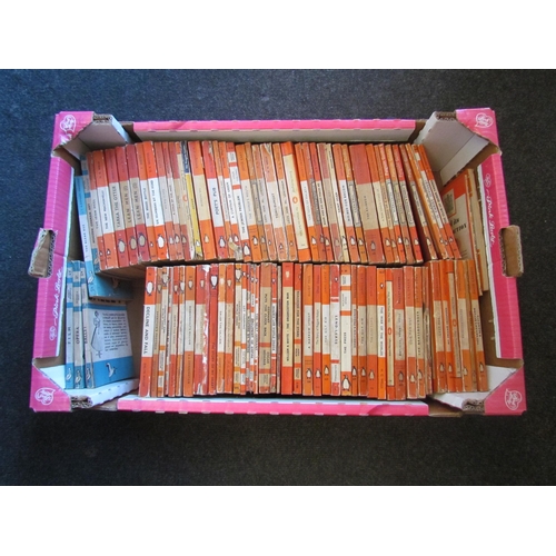 1431 - A box of approximately 80 Penguin paperbacks to include 