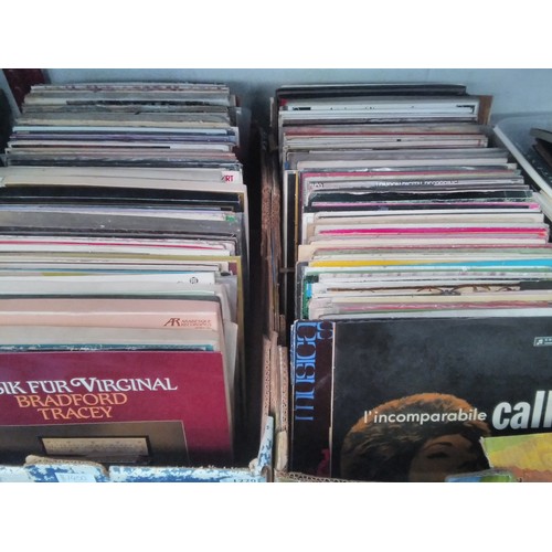 1450 - Classical- A collection of approximately two-hundred classical vinyl LP records and box sets, an ass... 