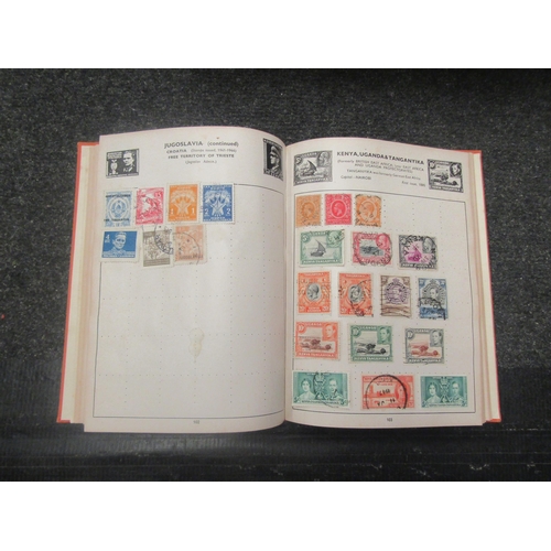 1665 - A box containing a quantity of World stamps, loose and in albums, stamp related books, etc.