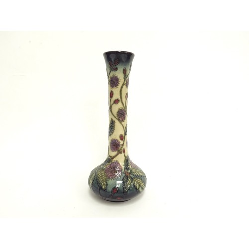 6672 - A Moorcroft Fiji pattern vase, from Moorcroft Design Studio, 20.5cm tall