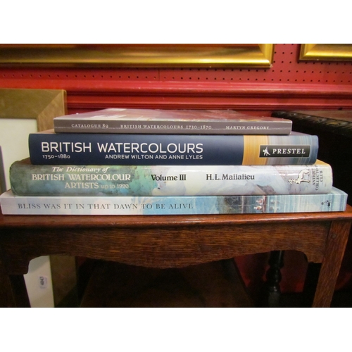 4050 - Four volumes on watercolours including 'Martyn Gregory' and 'British Watercolours 1750-1880'