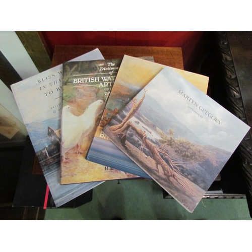 4050 - Four volumes on watercolours including 'Martyn Gregory' and 'British Watercolours 1750-1880'