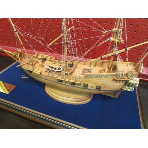 4053 - A replica model ship 