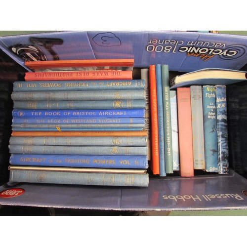 4114 - Two boxes of WWII related books, etc. including 