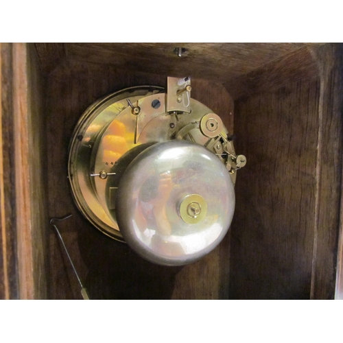 4148 - A French mantel clock, circa 1840, Chaumont a Paris, silk suspension, 4