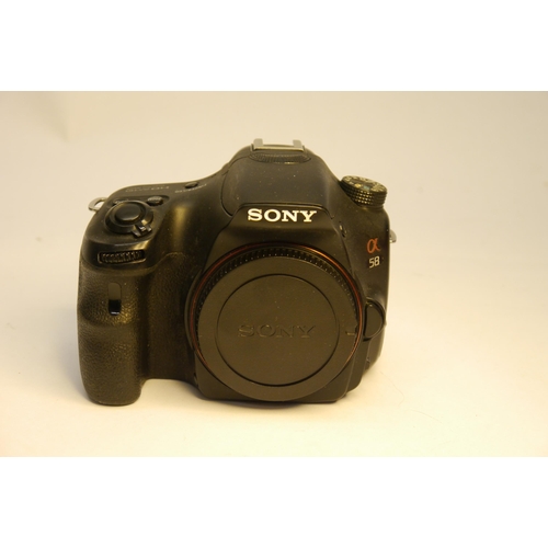 7025 - A Sony Alpha A58 DSLR with 18-55mm lens