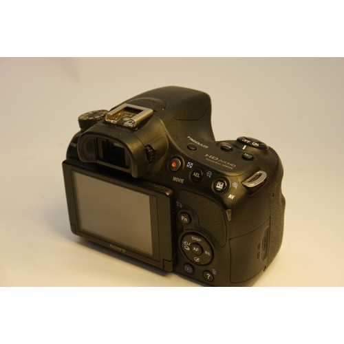 7025 - A Sony Alpha A58 DSLR with 18-55mm lens