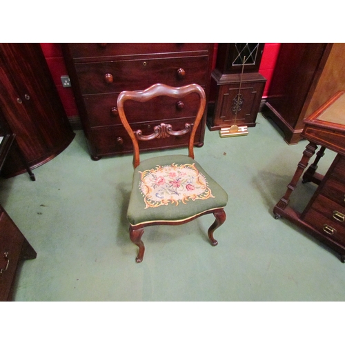 4200 - A set of four William IV rosewood chairs with carved 