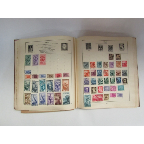 4344 - The Strand stamp Album with contents of world stamps early to mid 20th Century