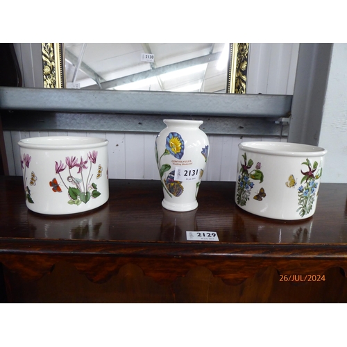 2131 - Three Botanic Garden pots/vases