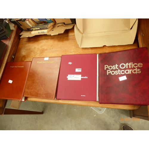 2342 - Four folders of first day covers