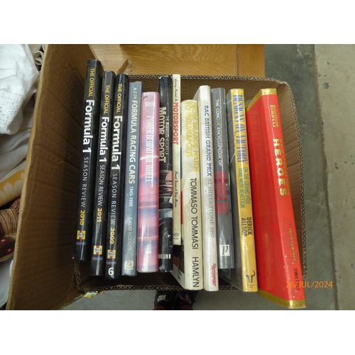 2358 - A quantity of F1 and racing related books