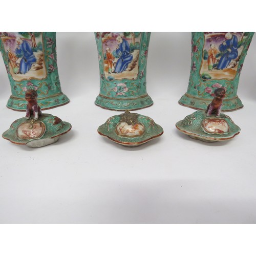 6016 - Five 18th Century Chinese Qianlong 