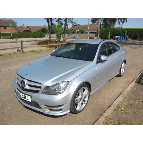 3552 - EK61 XJR.  2011 Mercedes-Benz C250 AMG Sport ED125 CDI BCY A.  2.1 ltr. diesel Auto Sport.  MOT unti... 