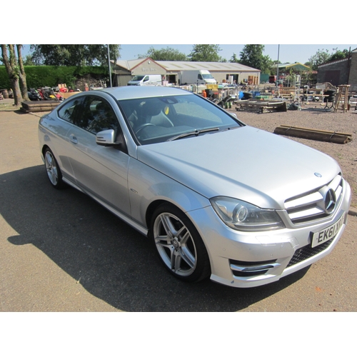 3552 - EK61 XJR.  2011 Mercedes-Benz C250 AMG Sport ED125 CDI BCY A.  2.1 ltr. diesel Auto Sport.  MOT unti... 