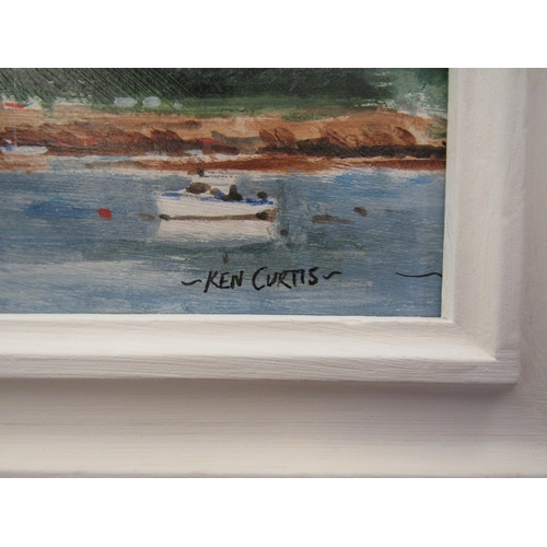 1042 - KEN CURTIS: Acrylic entitled 