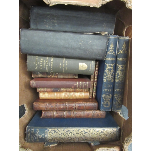 1543 - Three boxes of books including antiquarian examples