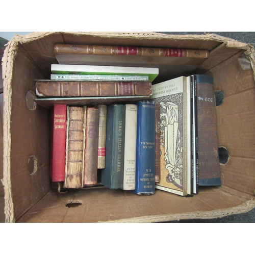 1543 - Three boxes of books including antiquarian examples