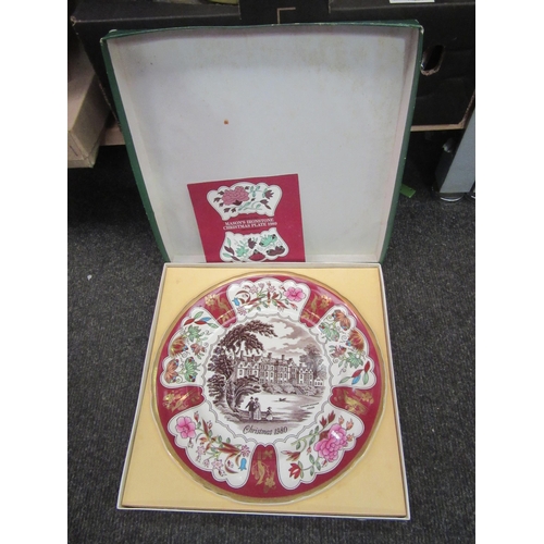 1187 - Six boxed commemorative plates, most limited edition, with paperwork. Includes Wedgwood 