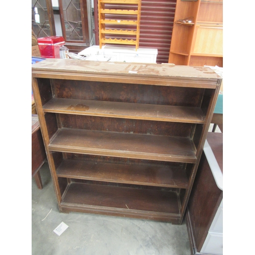 2368 - An oak bookcase