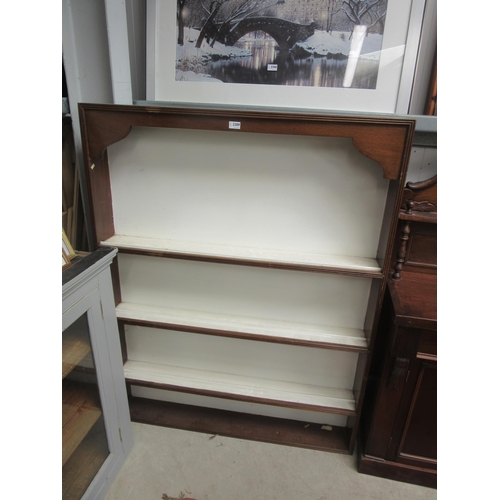 2389 - A mahogany bookcase