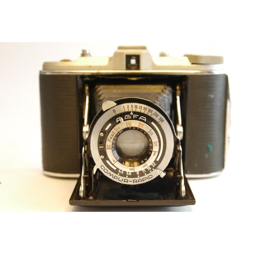 7031 - A Zeiss Ikon Netter, Nover-anastigmat Vario 1:6.3 75mm, AGFA Isolette I Folding Bellowed Camera Agne... 