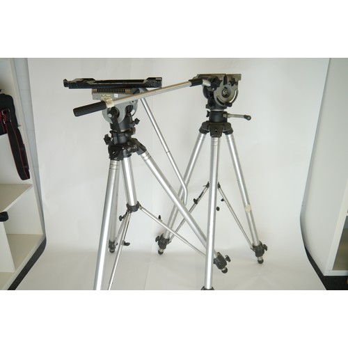 7102 - A pair of Vinten Pro Touch Model 116 Tripods