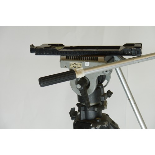 7102 - A pair of Vinten Pro Touch Model 116 Tripods