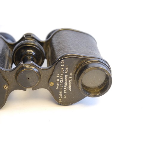 7069 - Five pairs of binoculars including two pairs of Deraisme military binoculars