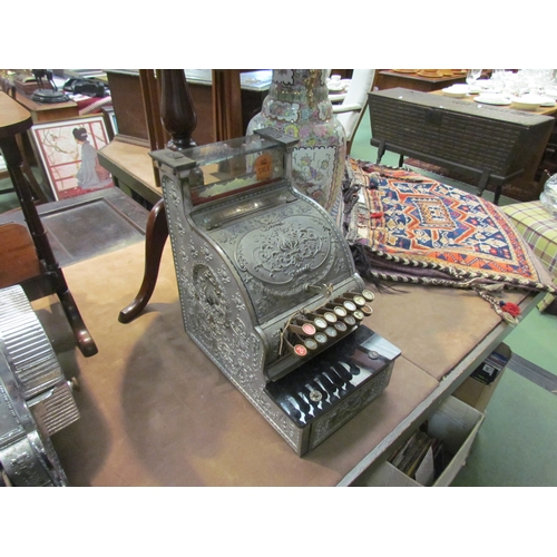4238 - NCR cash register; model 46, serial No. 328976 (made in 1902).  Small 