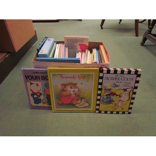 4260 - A box of miscellaneous children novels to include pop up-book 