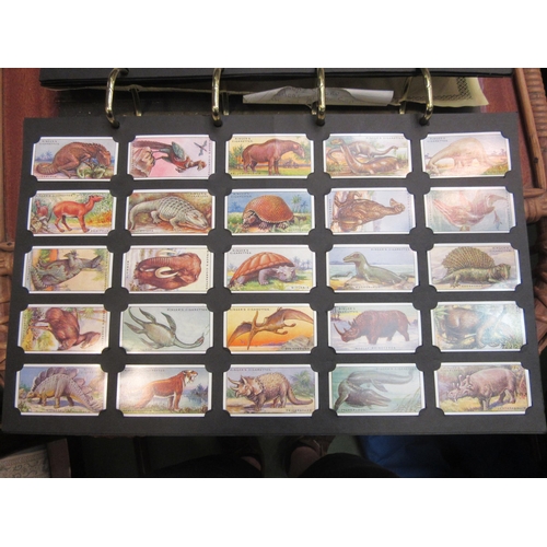 4193 - A large album of cigarette cards, Player's and Will's, Ogden's various subject matter, butterfly, ho... 