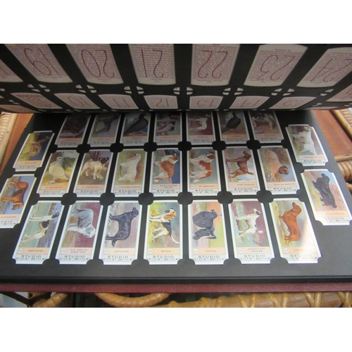 4193 - A large album of cigarette cards, Player's and Will's, Ogden's various subject matter, butterfly, ho... 