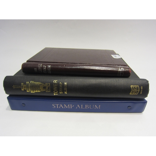 4431 - Three stamp albums, one 