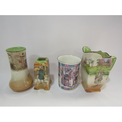 4301 - A quantity of miscellaneous Royal Doulton and Newhall Charles Dickens themed ceramics to include Suc... 