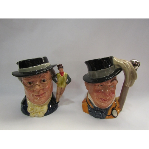 4312 - Four large Royal Doulton character jugs 