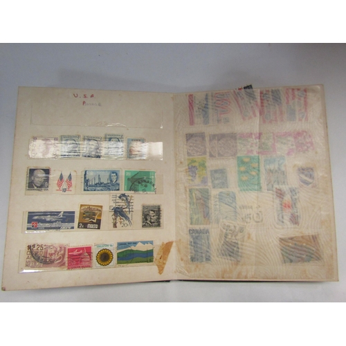 4320 - A selection of ephemera including a World stamp album, Enid Blyton 