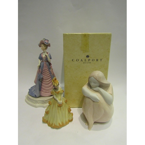 4468 - Four Coalport figurines including 