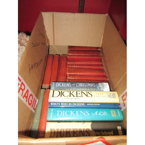 4263 - Eleven Dickens volumes including 