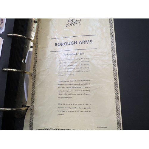 4193 - A large album of cigarette cards, Player's and Will's, Ogden's various subject matter, butterfly, ho... 